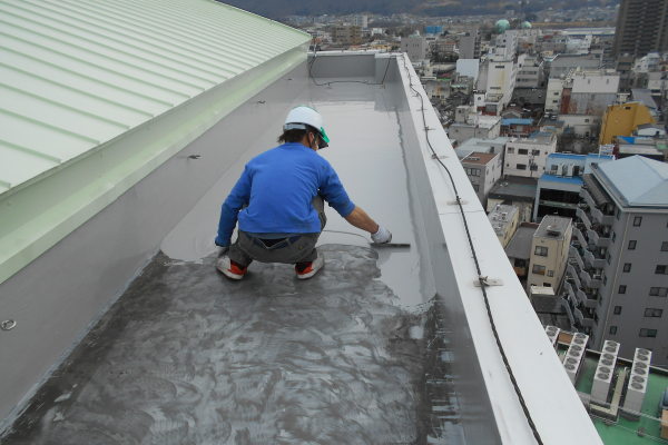 ウレタン樹脂塗膜防水